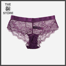 Load image into Gallery viewer, Gigi Amore Ladies&#39; Full Lace Bikini Panty in Purple
