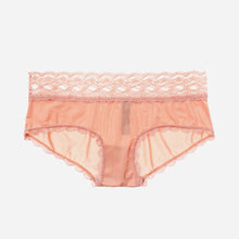 Load image into Gallery viewer, Gigi Amore Ladies&#39; Cotton Lace Bikini Panty in Old Rose
