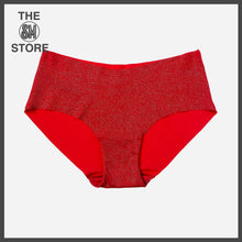 Load image into Gallery viewer, Gigi Amore Ladies&#39; Seamless Glitter Hipster Panty in Maroon
