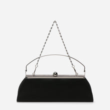 Load image into Gallery viewer, Parisian Elegance Ladies&#39; Twinkle Soft Clutch in Black
