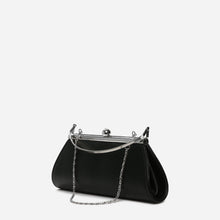 Load image into Gallery viewer, Parisian Elegance Ladies&#39; Twinkle Soft Clutch in Black
