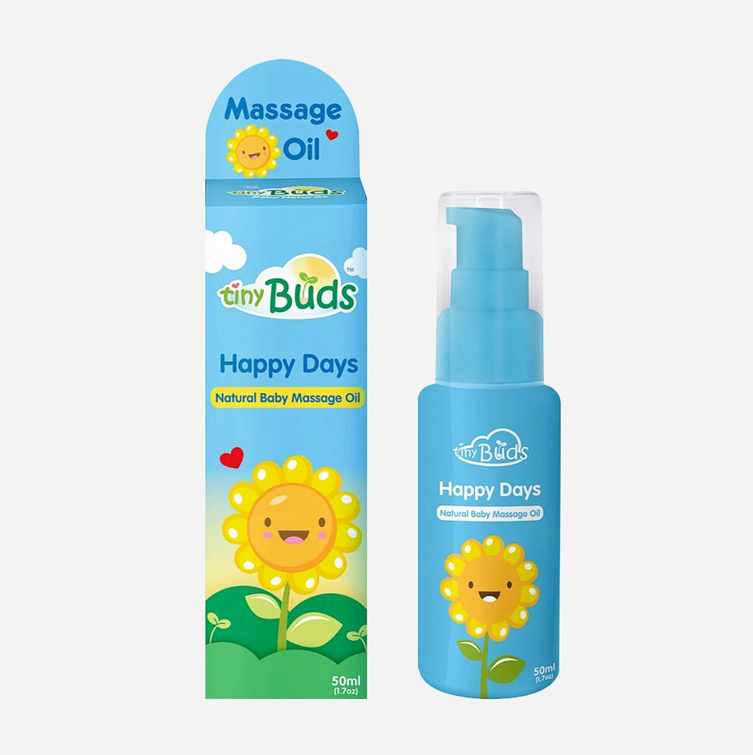 Tiny Buds Happy Days Massage Oil 50ml