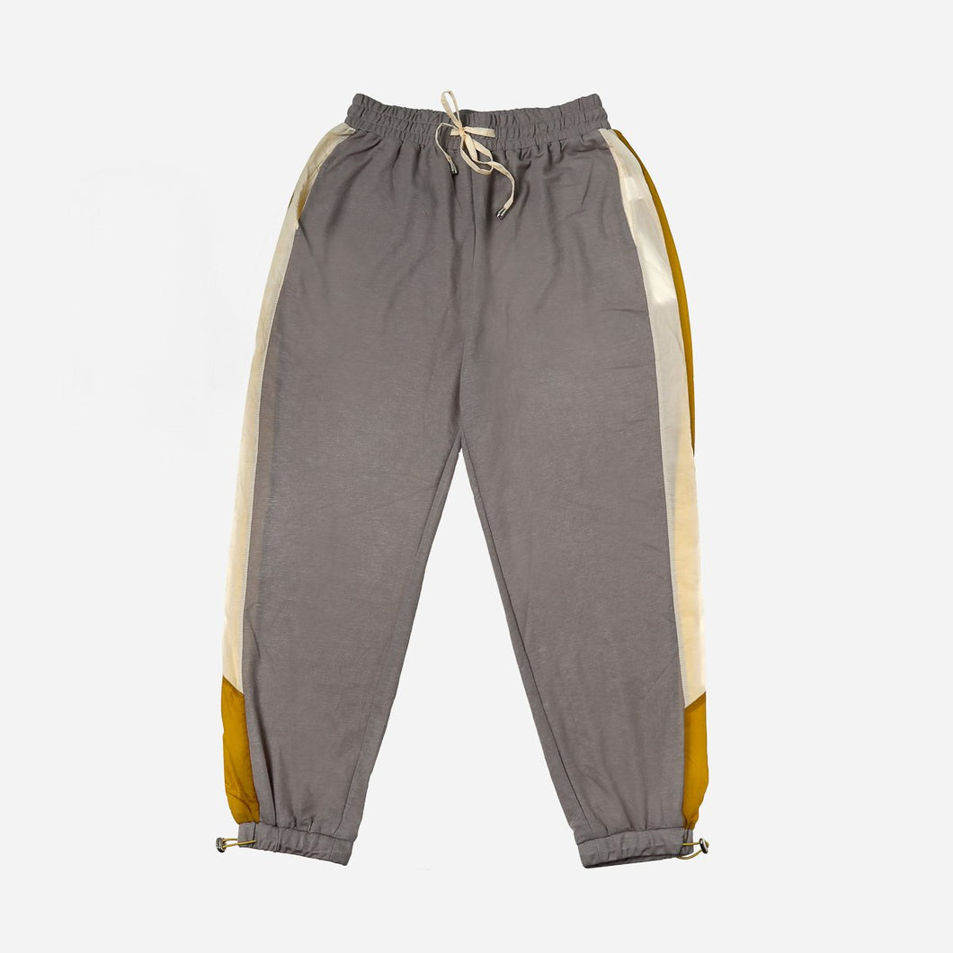 GTW Urban Girl Teens' Side Stripe Jogger Pants in Mustard