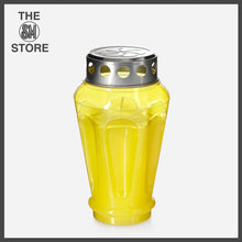 Load image into Gallery viewer, SM Home Big Lantern Smokeless Candle - Yellow
