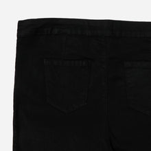 Load image into Gallery viewer, SM Woman Plus Size Tummy Tucker High-Waist Denim Jeans in Black
