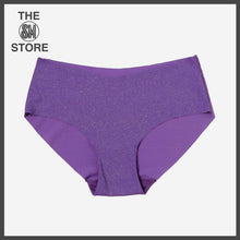 Load image into Gallery viewer, Gigi Amore Ladies&#39; Seamless Glitter Hipster Panty in Purple
