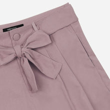 Load image into Gallery viewer, SM Woman Waist Sash Pleated Shorts in Old Rose
