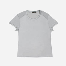 Load image into Gallery viewer, SM Woman Active Striped Sleeves Tee in Gray
