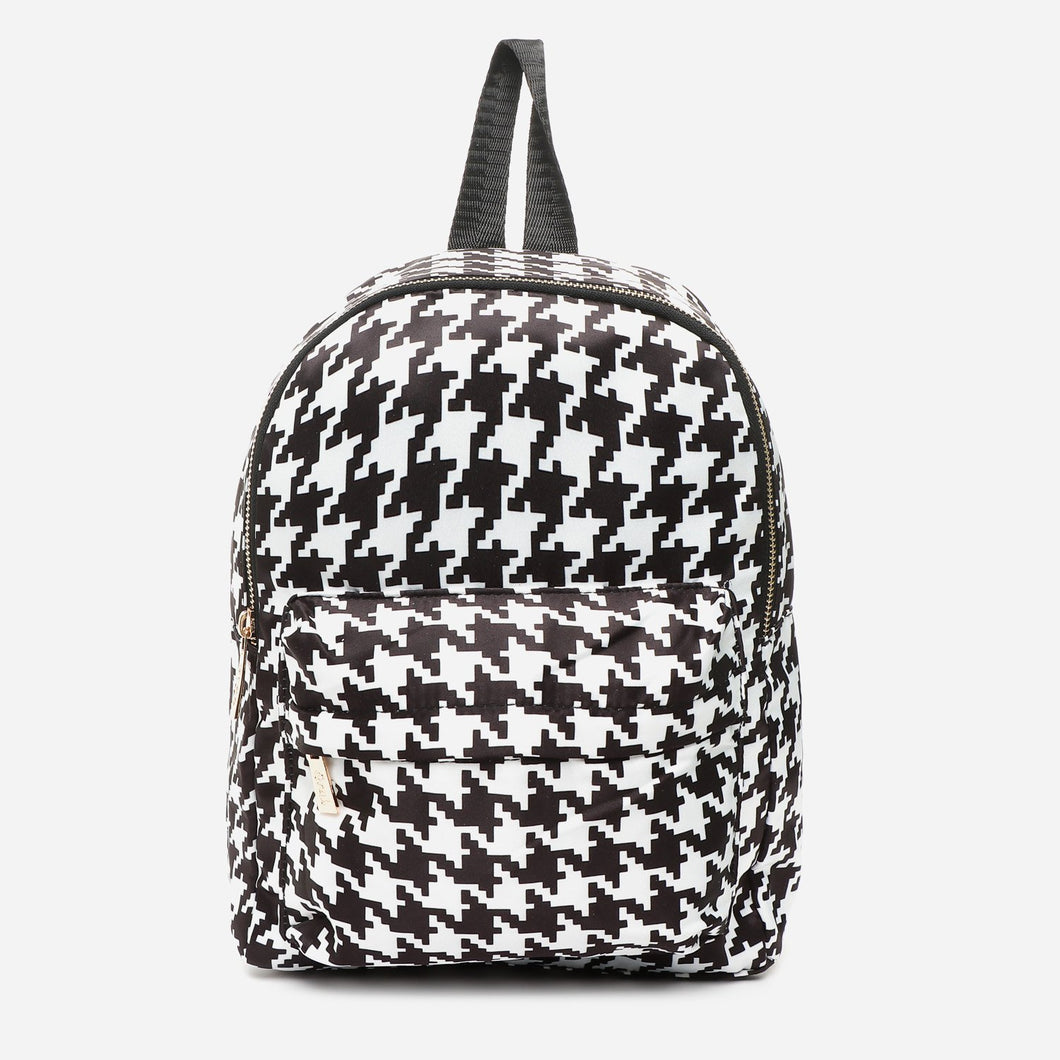 Grab Ladies' Sachi Backpack in Black and White