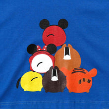 Load image into Gallery viewer, Disney Tsum Tsum Girls Teens&#39; Tsum Tsum Stack Graphic Tee in Blue
