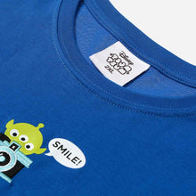 Load image into Gallery viewer, Disney Tsum Tsum Girls Teens&#39; Tsum Tsum Stack Graphic Tee in Blue
