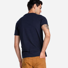 Load image into Gallery viewer, Dockers Men&#39;s Logo Graphic Tee in Sky Captain Blue
