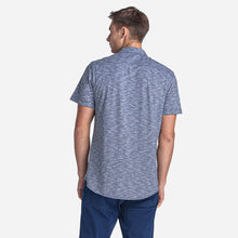 Load image into Gallery viewer, Dockers Men&#39;s 360 Ultimate Button-Up Shirt in Kenyon Saragasso Sea
