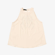 Load image into Gallery viewer, Coco Cabana Ladies&#39; Embroidered Halter Top in Beige
