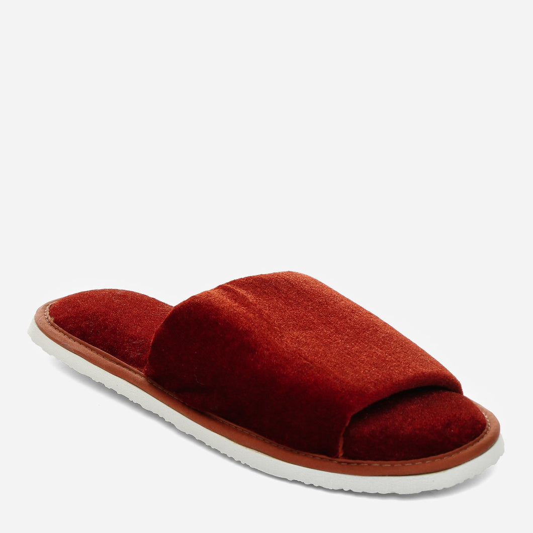 SM Accessories Men's Noel Bedroom Slippers in Brown