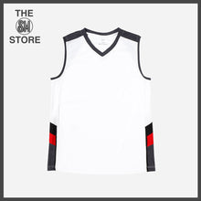 Load image into Gallery viewer, Bo Athletics Men&#39;s V-Neck Muscle Tee in White
