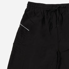 Load image into Gallery viewer, Bo Athletics Men&#39;s Reflectorized Running Shorts in Black
