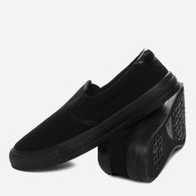 Load image into Gallery viewer, Kicks Ladies&#39; Tone on Tone Slip-On Sneakers in Black
