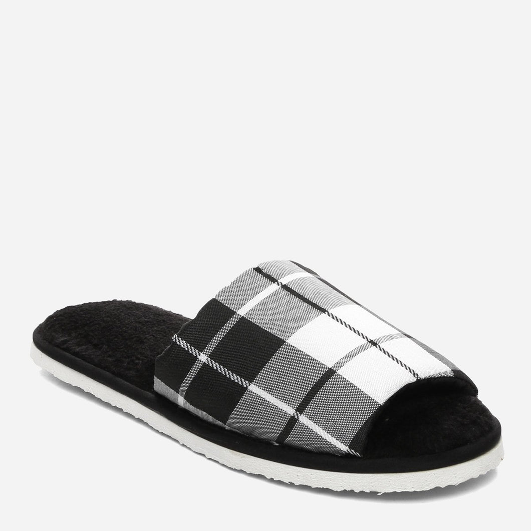 Men's Berti Bedroom Slippers in Black