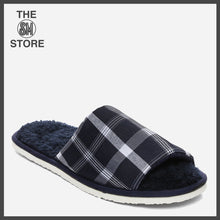 Load image into Gallery viewer, Men&#39;s Berti Bedroom Slippers in Blue
