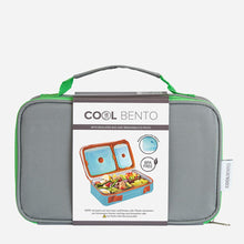 Load image into Gallery viewer, Cool Bento Lunch Box and Lunch Bag with Removable Ice Pack Set - Gray
