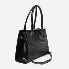 Load image into Gallery viewer, Venetia Ladies&#39; Vernah Handbag in Black
