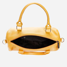 Load image into Gallery viewer, Parisian Ladies&#39; Wizzle Handbag with Detachable Crossbody Strap in Mustard
