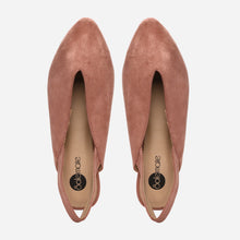 Load image into Gallery viewer, Solemate Ladies&#39; Cindy Slingback Flats in Blush
