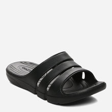 Load image into Gallery viewer, Cozzy Ladies&#39; Hiroshi Bedroom Slippers in Black
