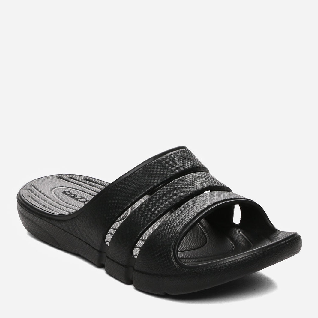 Cozzy Ladies' Hiroshi Bedroom Slippers in Black