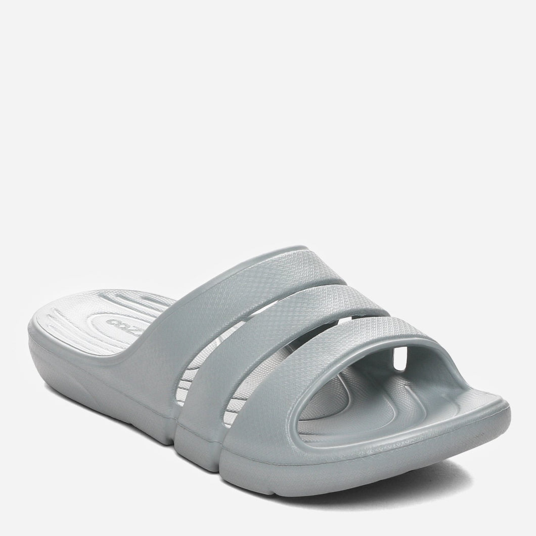 Cozzy Ladies' Hiroshi Bedroom Slippers in Light Gray