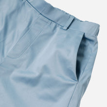 Load image into Gallery viewer, SM Woman High Waist Twill Shorts in Light Blue
