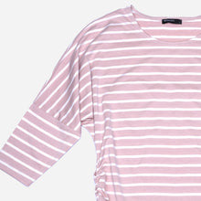 Load image into Gallery viewer, SM Woman Maternal Striped 3/4 Dolman Top in Pink
