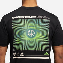 Load image into Gallery viewer, Adidas Men&#39;s Hoop Szn Basketball Tee in Black
