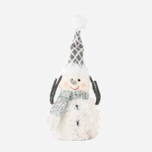 Load image into Gallery viewer, SM Home Blushing Snowman Plush Decoration 15in.
