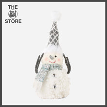 Load image into Gallery viewer, SM Home Blushing Snowman Plush Decoration 15in.
