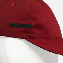 Load image into Gallery viewer, SM Accessories Men&#39;s Twill Baseball Cap with Face Shield - Maroon
