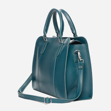 Load image into Gallery viewer, Parisian Ladies&#39; Wazzle Handbag with Detachable Crossbody Strap in Teal
