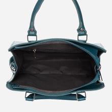 Load image into Gallery viewer, Parisian Ladies&#39; Wazzle Handbag with Detachable Crossbody Strap in Teal
