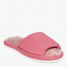 Load image into Gallery viewer, Cozzy Ladies&#39; Brielle One-Band Bedroom Slippers in Old Rose
