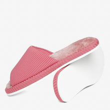 Load image into Gallery viewer, Cozzy Ladies&#39; Brielle One-Band Bedroom Slippers in Old Rose
