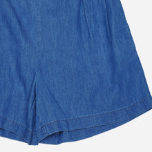 Load image into Gallery viewer, SM Woman Belted Denim Shorts in Blue
