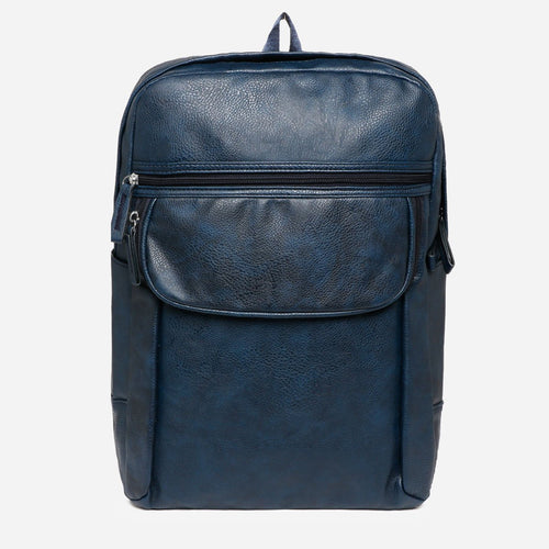 Salvatore Mann Men's Harion Marbled Backpack in Blue