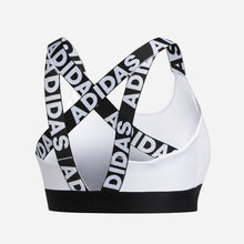 Load image into Gallery viewer, Adidas Women’s Don&#39;t Rest Branded Training Bra in White
