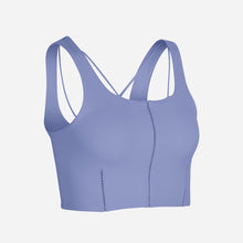 Load image into Gallery viewer, Nike Ladies’ Yoga Luxe Crop Top in Purple
