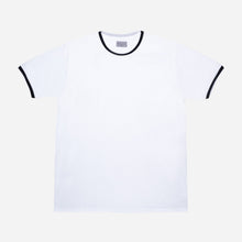 Load image into Gallery viewer, Maxwear Men’s Plus Size Contrast Collar Tee in Black
